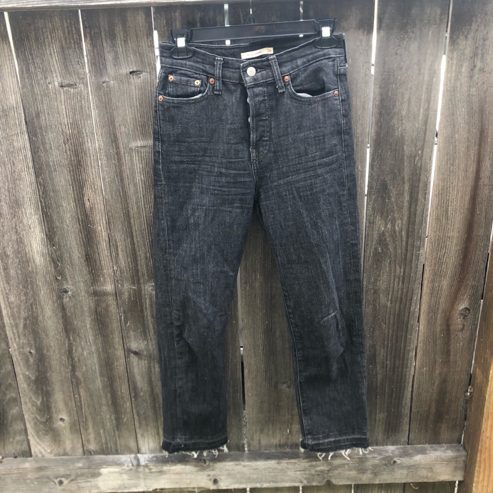Wedgie Levis slim straight vintage washed